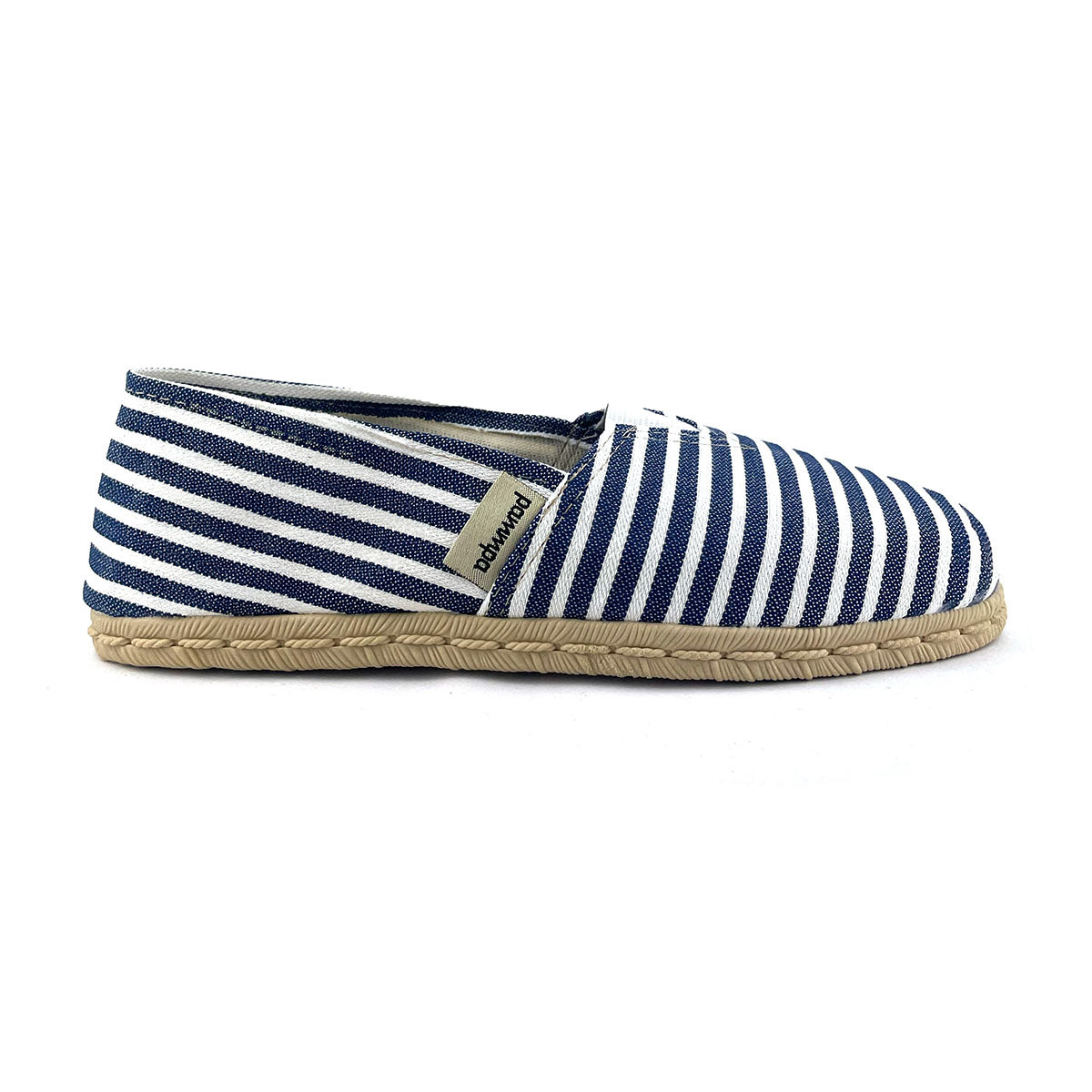 Alpargatas - Estampadas en Blanco y Azul