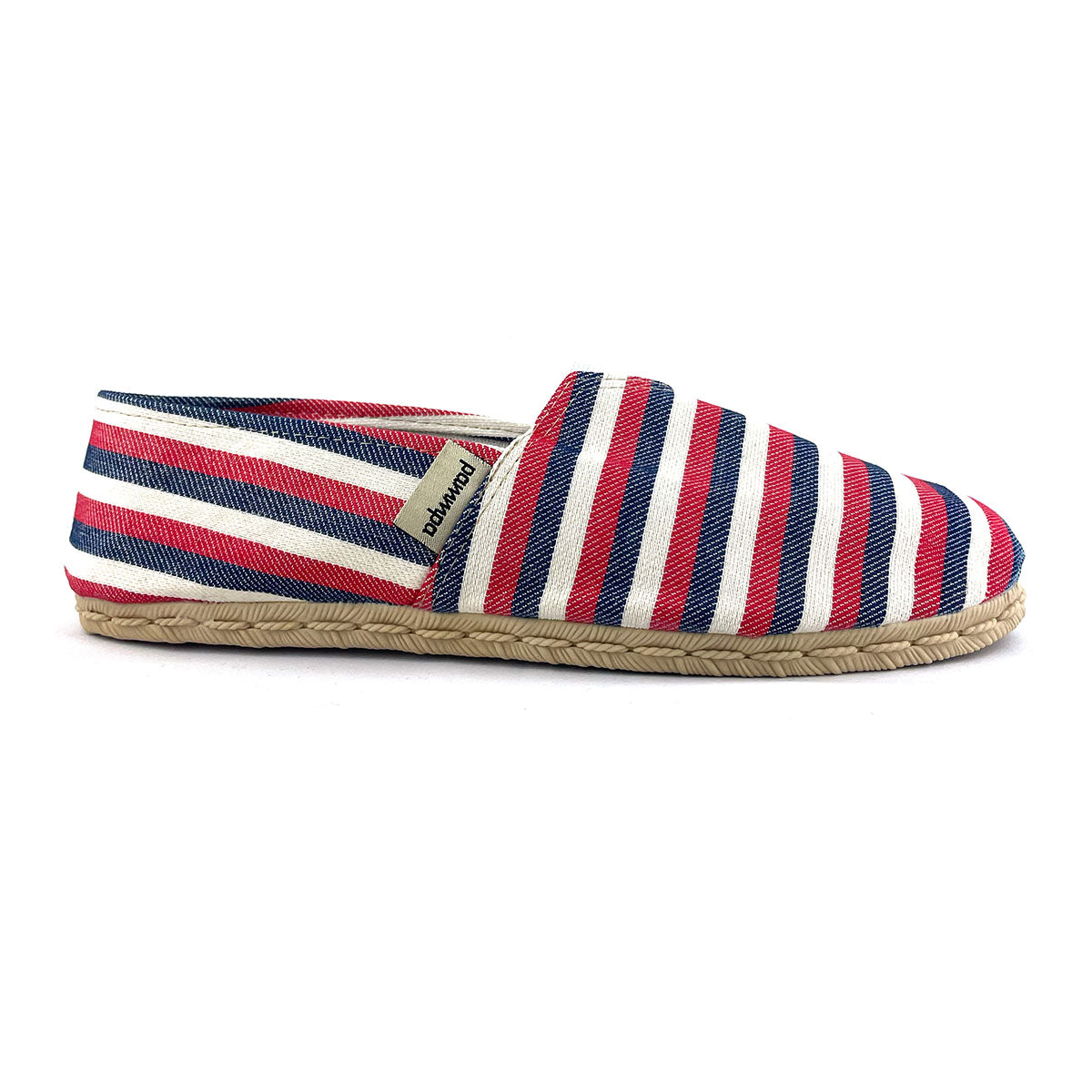 Alpargatas - Estampadas en blanco, azul y rojo