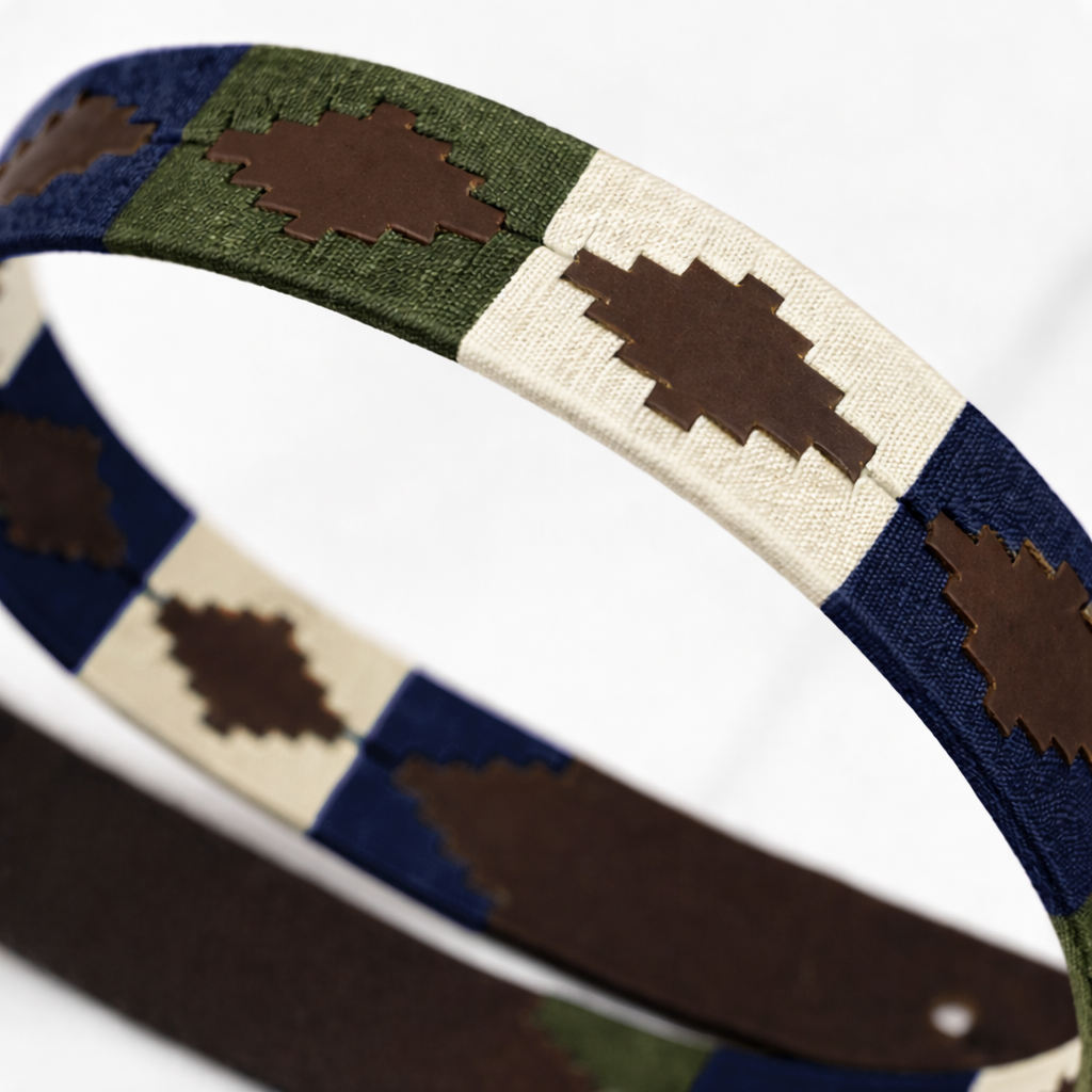 Cinturones de polo de cuero